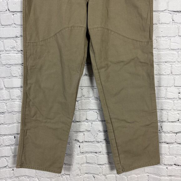 Vintage Genuine Filson Field Work Canvas Pants Women's 16 Olive Cotton Outdoors - Picture 3 of 13